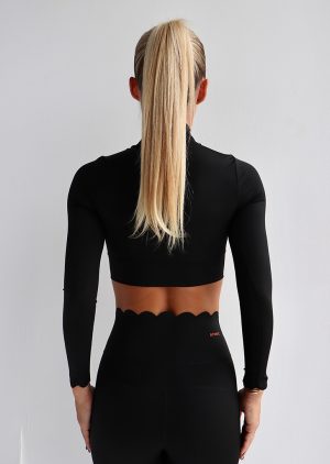 Alternative view of AYMEE Black Long Sleeve Top