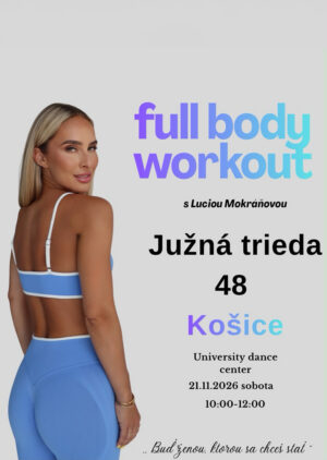Vstupenka - Košice – FULL BODY WORKOUT 21.11.2026